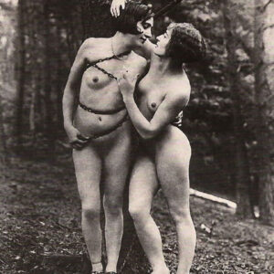 Lesbians Chained 1920 Photographic Print Hot Passionate Lesbians Poster vintage