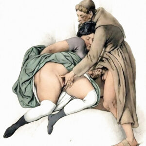 Johann Nepomuk Geiger Fine Art Photo Print Poster Amateur Erotic Drawings three