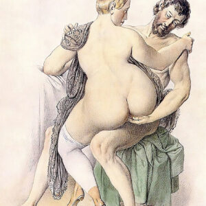 Johann Nepomuk Geiger Fine Art Photo Print Poster Amateur Erotic Drawings