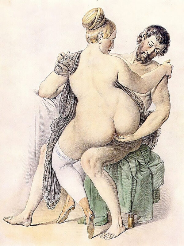 Johann Nepomuk Geiger Fine Art Photo Print Poster Amateur Erotic Drawings