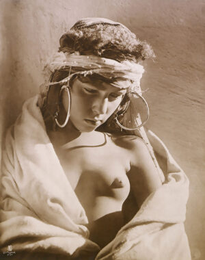 Lehnert & Landrock Portraits of young Arabian women vintage poster