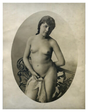 William Goldman young prostitute in brothel 1892 vintage