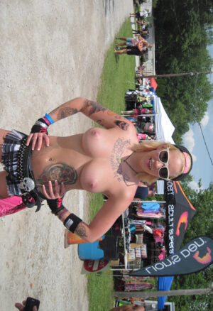 Topless Vampire Photographic Print Poster Nude Photo