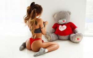 I Love You – Erotic Curves & Romantic Glance Photography Poster