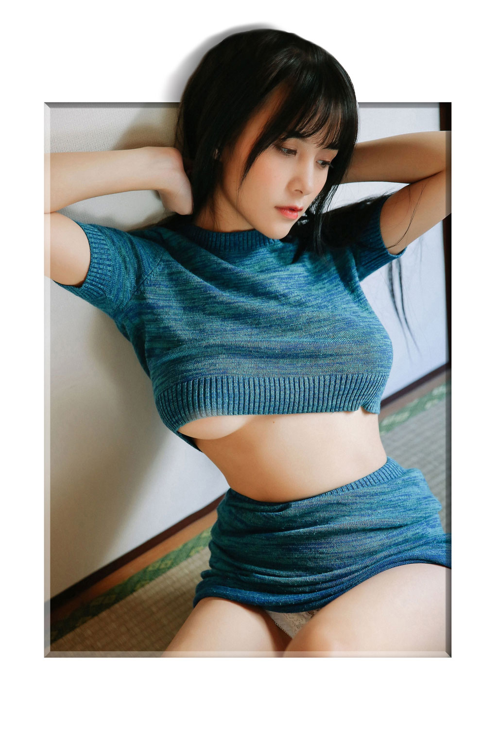 Asian Figure: Glamour Art Print - Perfect Body Sensual Photography